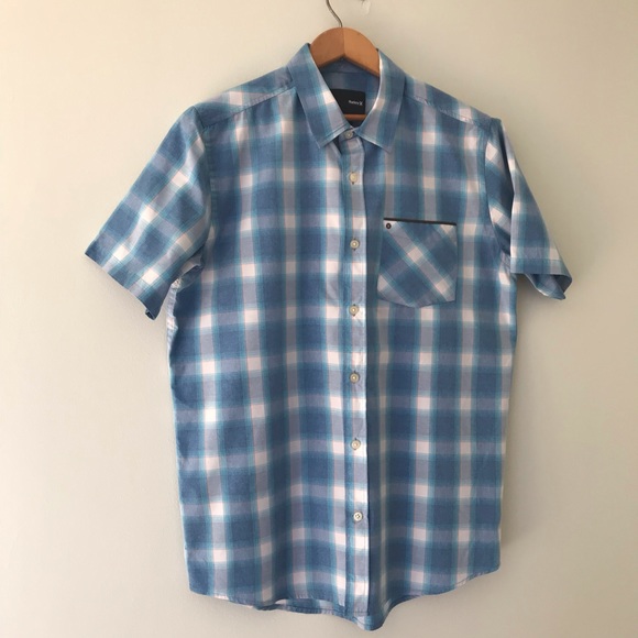Men’s Hurley Short Sleeve Button Down Shirt in size S - Picture 6 of 7
